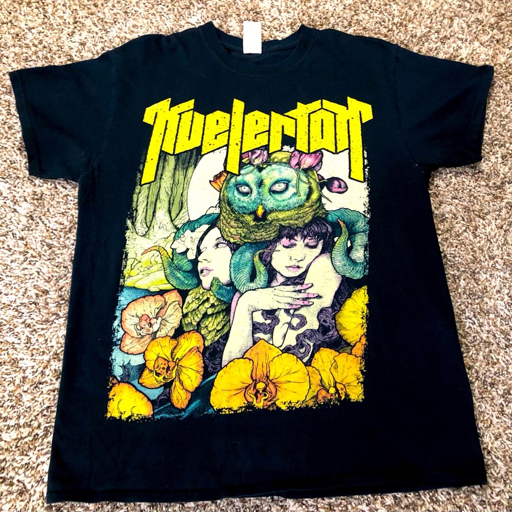 Kvelertak Heavy Metal/Black Doom Metal Octopool Black T-Shirt Sz Medium Men’s - Picture 1 of 6